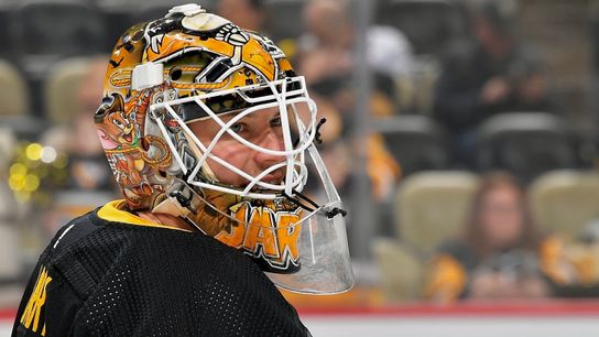 Jarry's looking forward to proving 'nothing bothering me' in camp taken at PPG Paints Arena (Penguins)